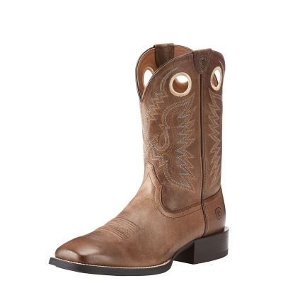 Ariat Western: Sport Ranger Botas Western Hombre - Marrones (QEHKA4709)